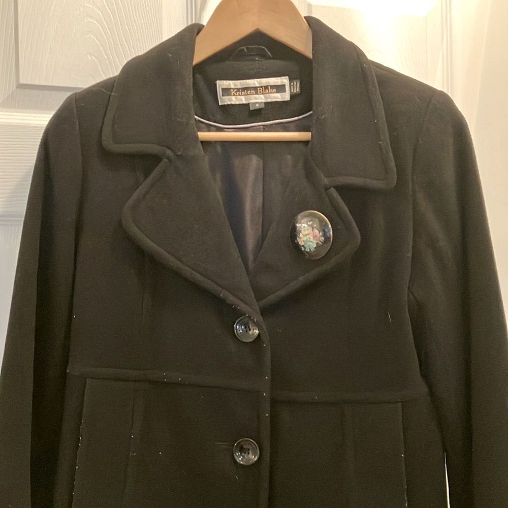 Gorgeous Wool Cashmere Blend Coat